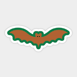 Bat costume, halloween shirt Sticker